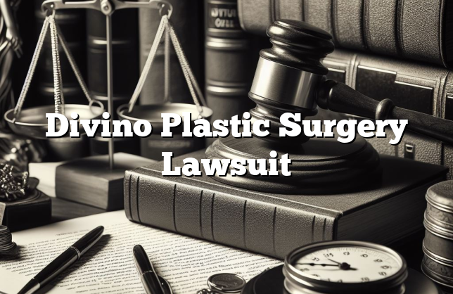 Divino Plastic Surgery Lawsuit Updated Lawgud 6426