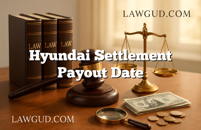 Hyundai Settlement Payout Date - LawGud